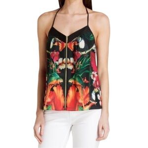 Ted Baker Tropical Toucan Tank Top Cami Medium